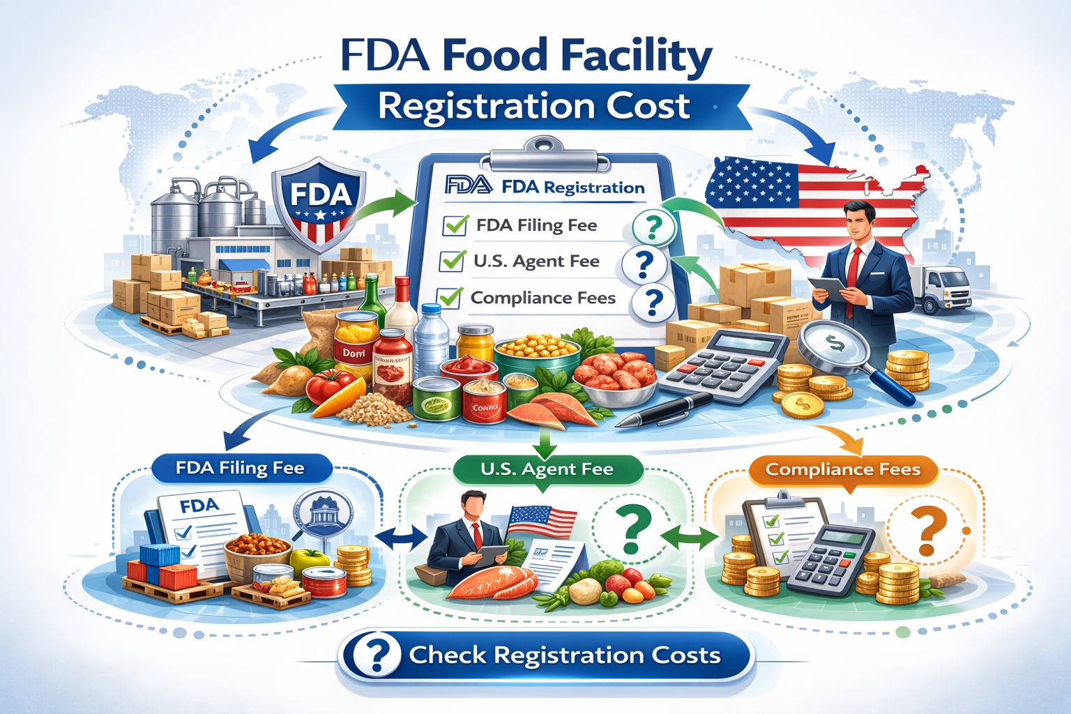 FDA Food Facility Registration Cost — What You Pay