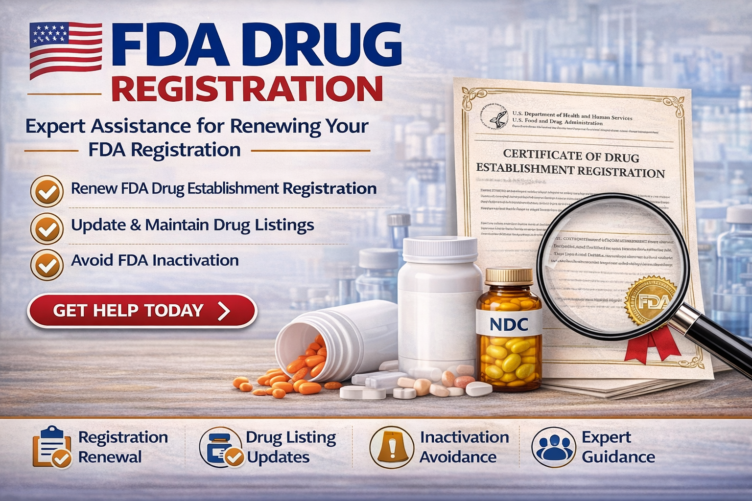 Fda Registration Statement Example FDA Drug Registration Renewal Help | Annual Compliance