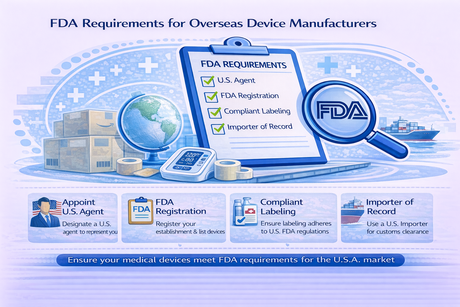 Fda Draw FDA Requirements for Overseas Device Manufacturers